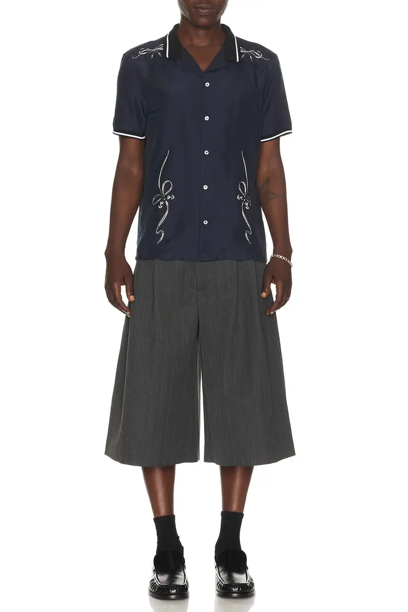 Acne Studios Seram Viscose Shirt | Thumbnail 3 Acne Studios Seram Viscose Shirt | Thumbnail 3