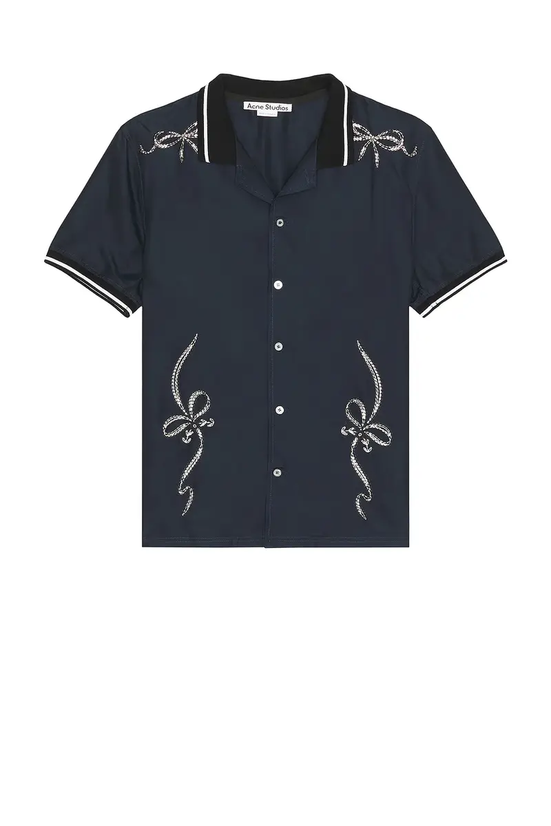 Acne Studios Seram Viscose Shirt | Thumbnail 4 Acne Studios Seram Viscose Shirt | Thumbnail 4
