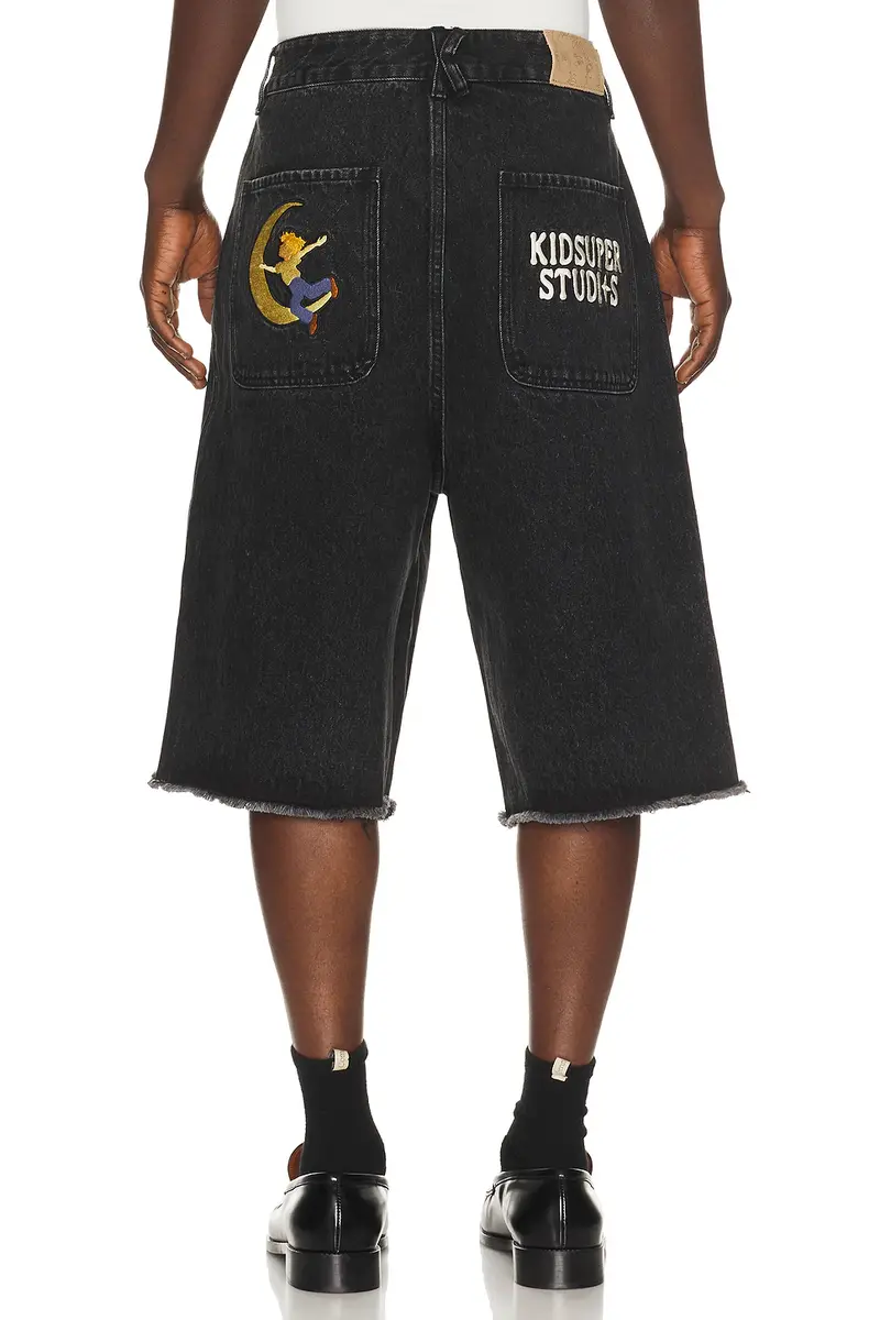 KidSuper Patches Denim Short | Thumbnail 2 KidSuper Patches Denim Short | Thumbnail 2