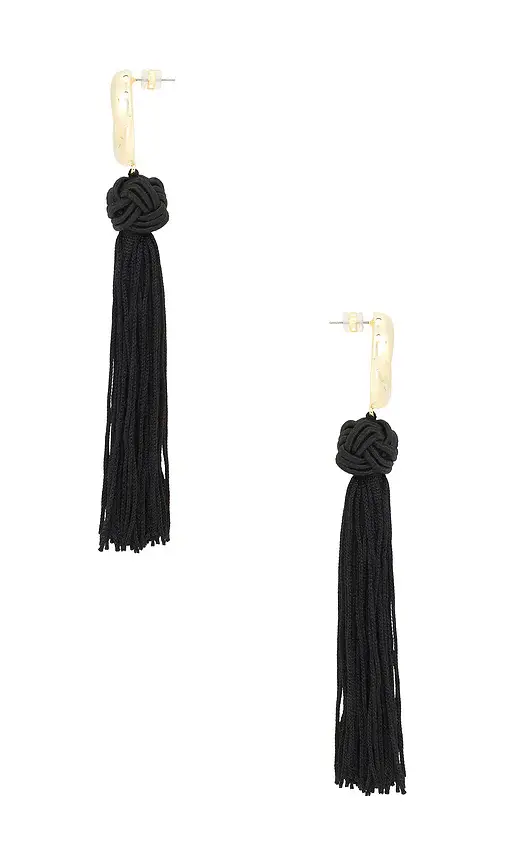 Luv AJ The Solstice Knot Tassel Earrings | Thumbnail 2 Luv AJ The Solstice Knot Tassel Earrings | Thumbnail 2