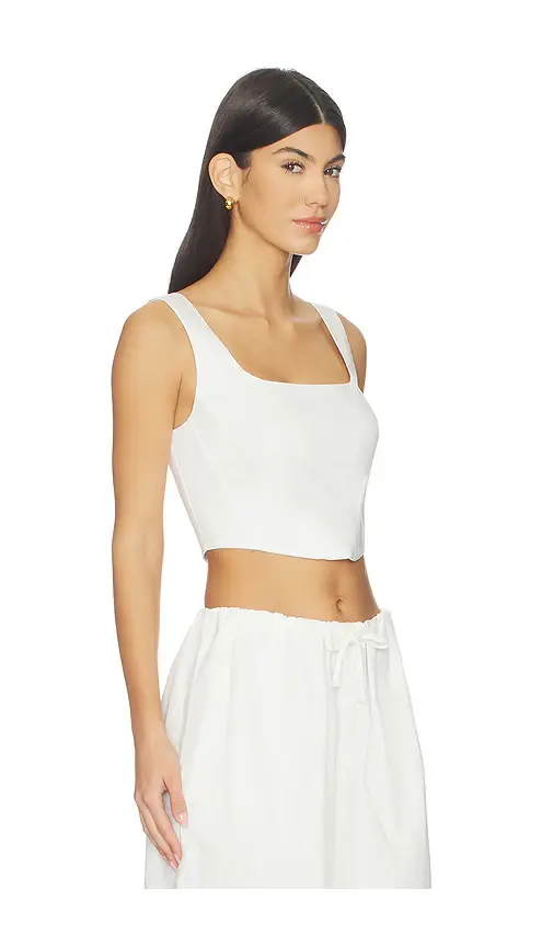 Simkhai Clio Cotton Bustier Top | Thumbnail 2 Simkhai Clio Cotton Bustier Top | Thumbnail 2