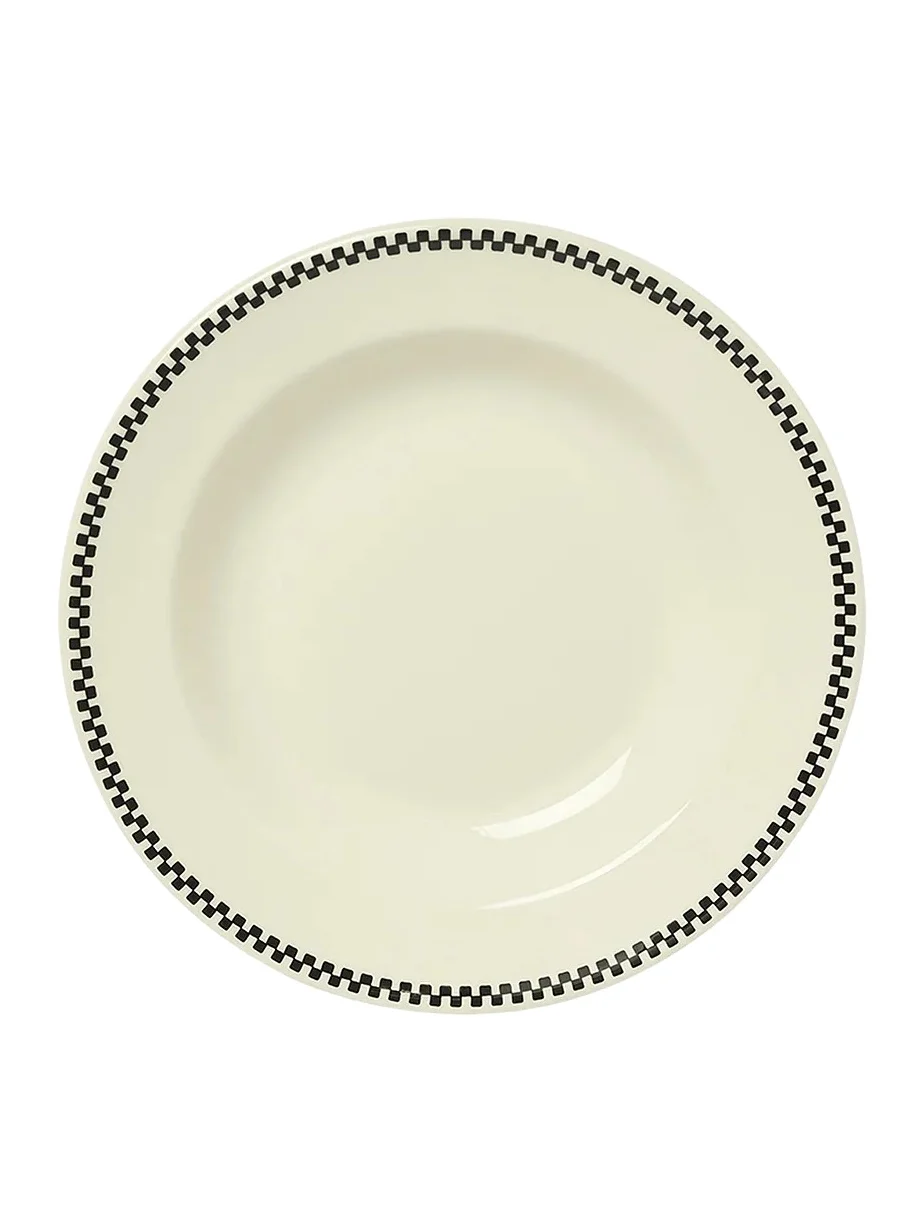 Fish's Eddy Checkerboard Soup Bowl
