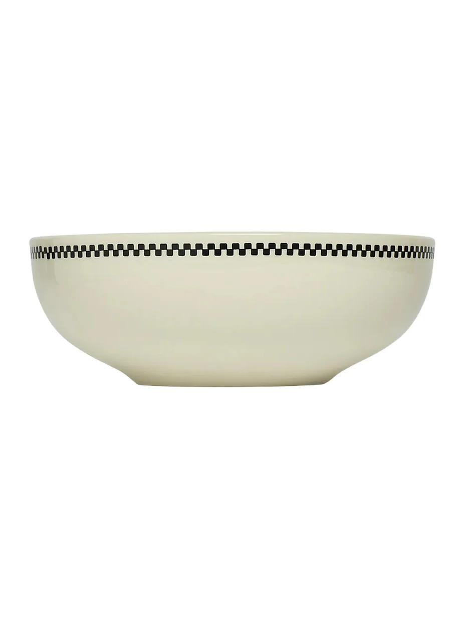 Fish's Eddy Checkerboard Pasta Bowl
