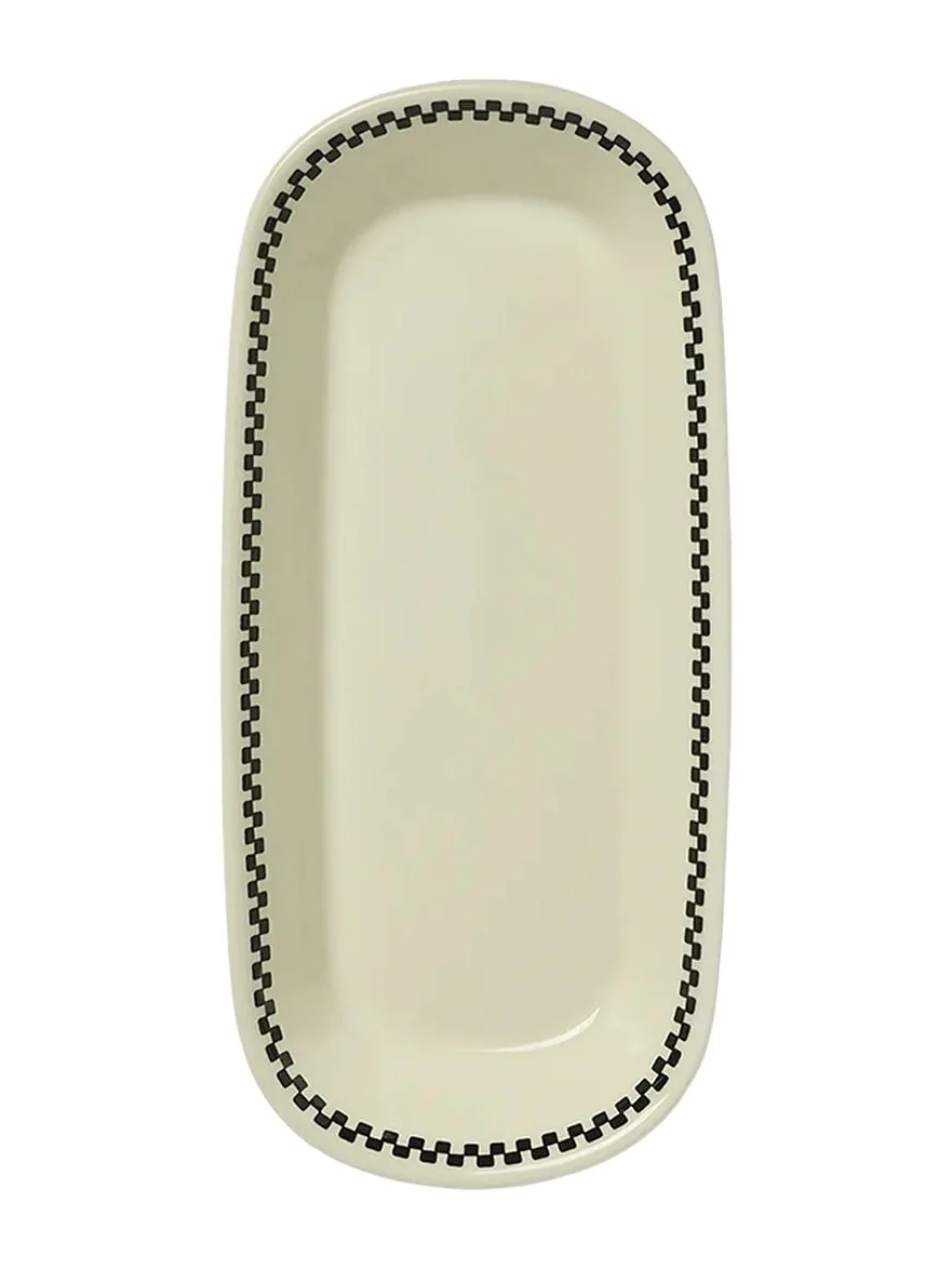 Fish's Eddy Checkerboard Celery Tray