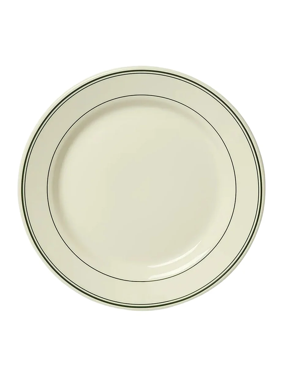 Fish's Eddy Greenband App Plate