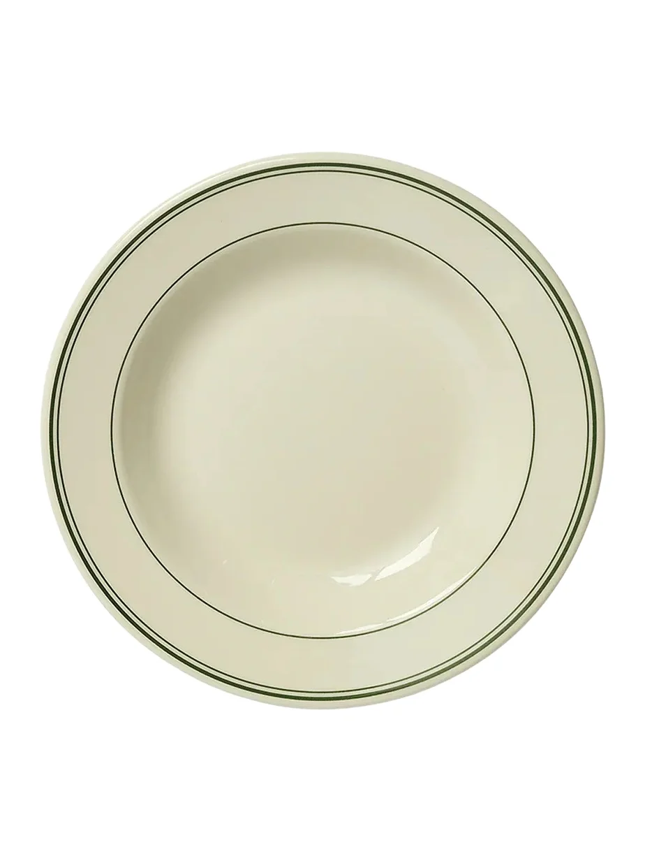 Fish's Eddy Greenband Soup Bowl