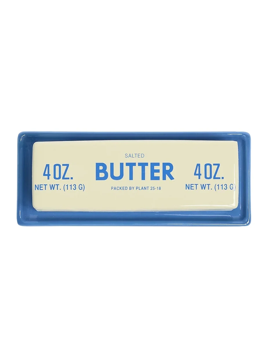 Fish's Eddy Butter Stick Butter Dish