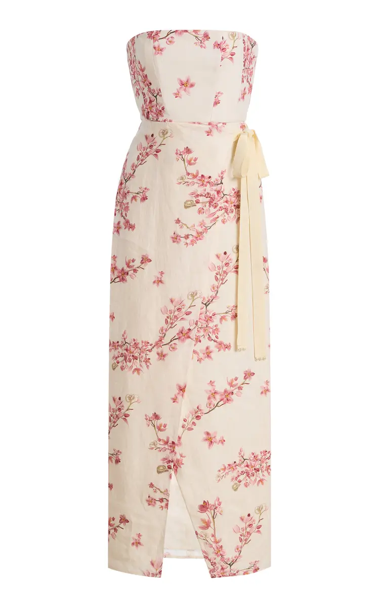 Agua by Agua Bendita Exclusive Cinefilo Cauca Linen Maxi Dress | Thumbnail 6 Agua by Agua Bendita Exclusive Cinefilo Cauca Linen Maxi Dress | Thumbnail 6