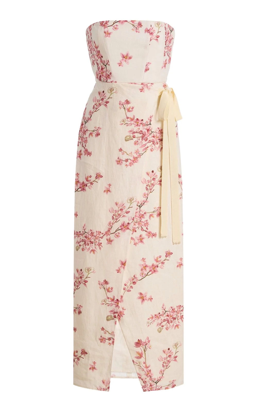 Agua by Agua Bendita Exclusive Cinefilo Cauca Linen Maxi Dress