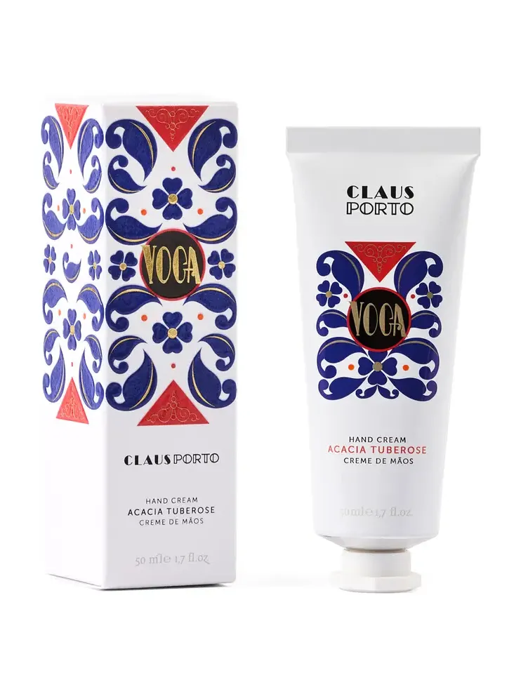 Claus Porto Voga Acacia Tuberose Hand Cream