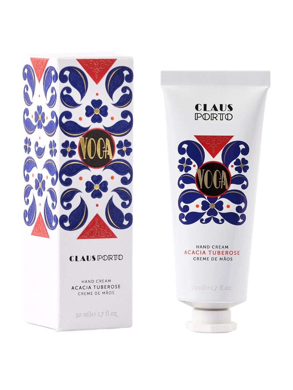 Claus Porto Voga Acacia Tuberose Hand Cream
