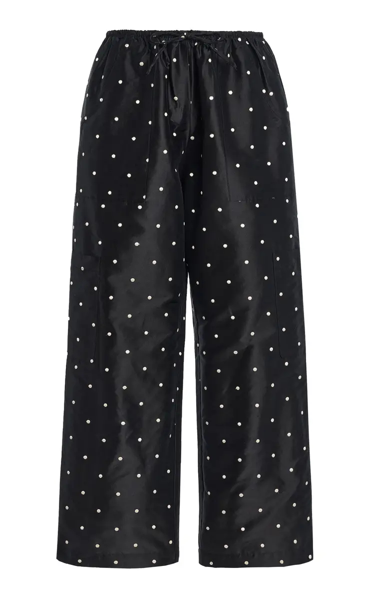 DONNI. The Polka-Dot Silk Taffeta Cargo Pants | Thumbnail 15 DONNI. The Polka-Dot Silk Taffeta Cargo Pants | Thumbnail 15