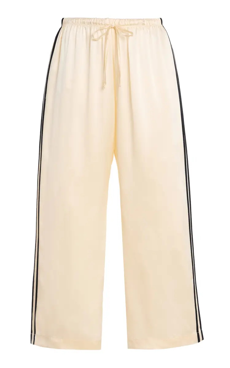 DONNI. Striped Silk Wide-Leg Cropped Pants | Thumbnail 27 DONNI. Striped Silk Wide-Leg Cropped Pants | Thumbnail 27