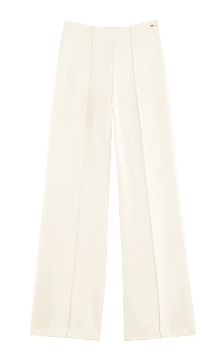 ARAKII Ruffled Straight-Leg Suit Pants Exclusive | Thumbnail 3 ARAKII Ruffled Straight-Leg Suit Pants Exclusive | Thumbnail 3
