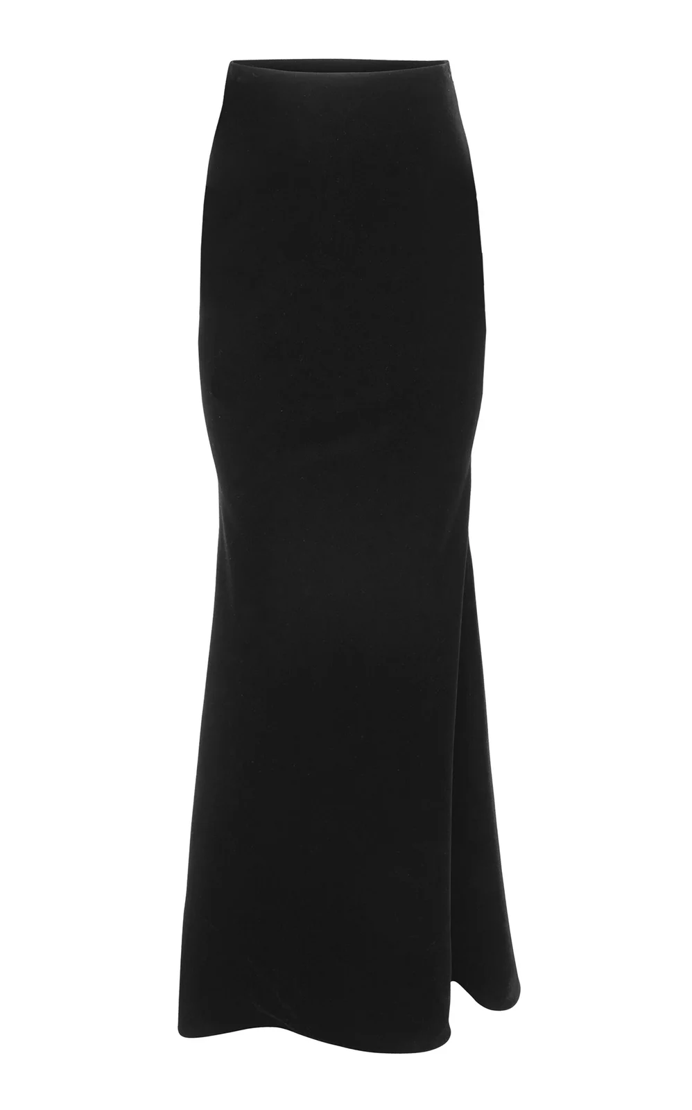 Stretch-Velvet Maxi Trumpet Skirt Stretch-Velvet Maxi Trumpet Skirt