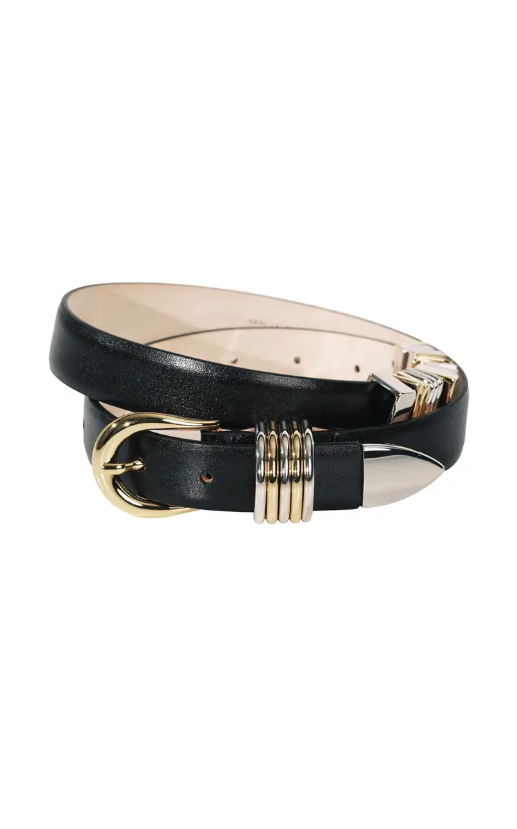 Déhanche Hollyhock Messy Leather Belt | Thumbnail 3 Déhanche Hollyhock Messy Leather Belt | Thumbnail 3