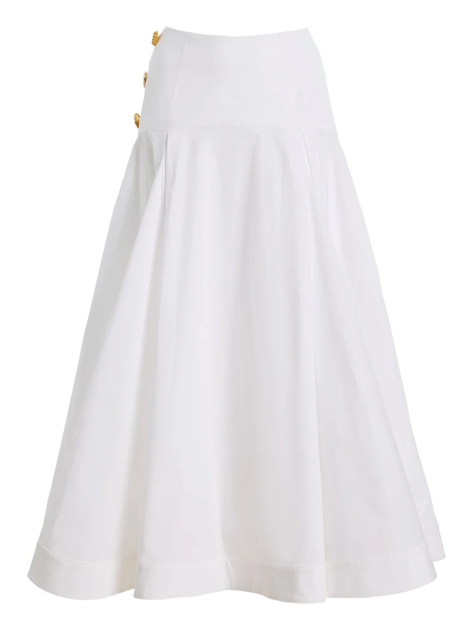 Tallulah Ruffled Cotton Midi Skirt Tallulah Ruffled Cotton Midi Skirt