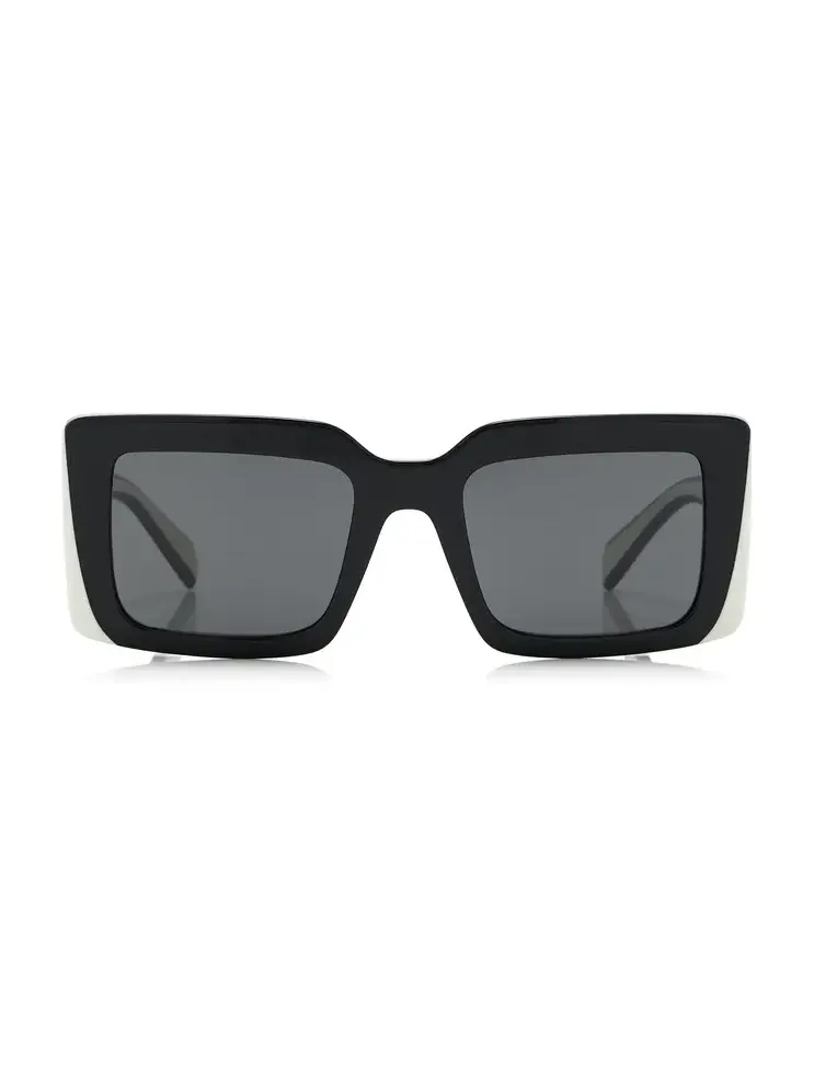 Square-Frame Acetate Sunglasses