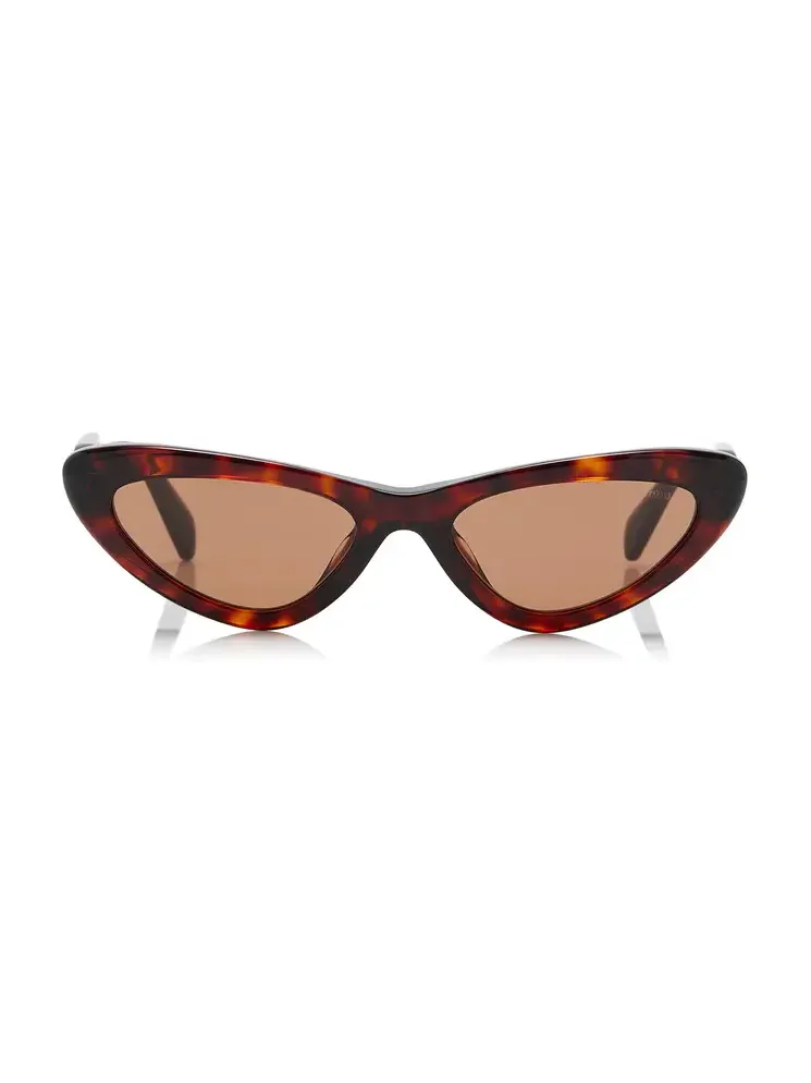 Cat-Eye Acetate Sunglasses