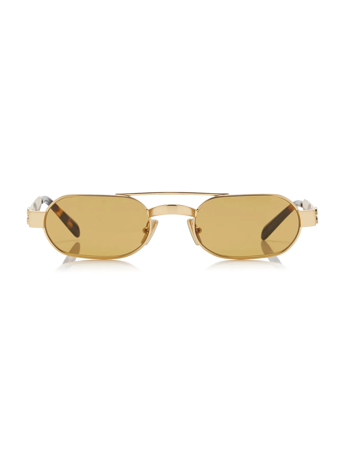 Miu Miu Aviator-Frame Metal Sunglasses