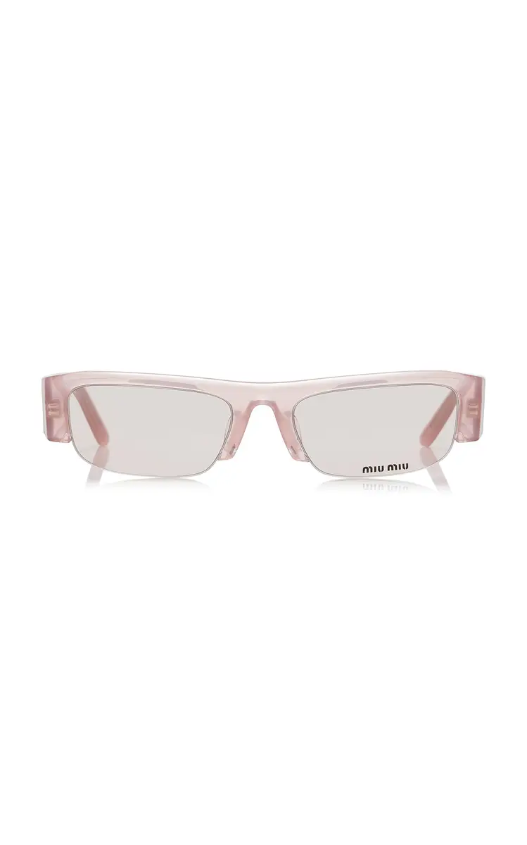 Miu Miu Square-Frame Acetate Sunglasses | Thumbnail 4