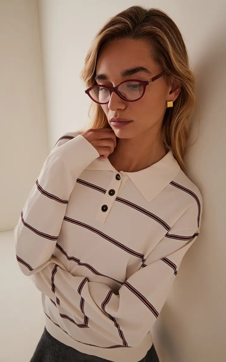 Miu Miu Round-Frame Acetate Glasses | Thumbnail 2