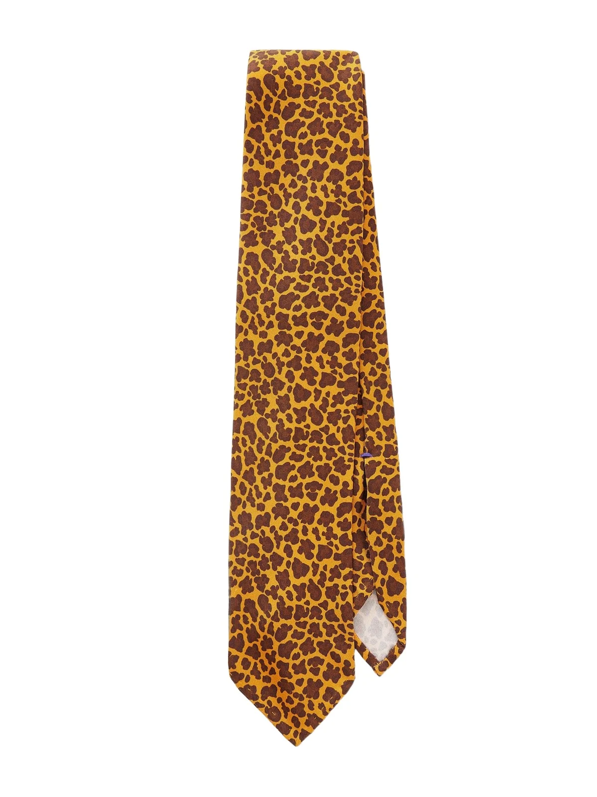J. Mueser Leopard Print 8cm Silk Tie - Men