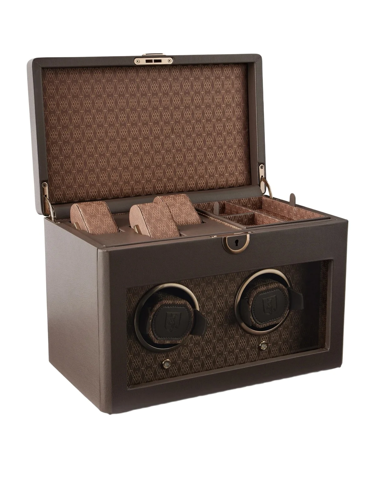 Earth Vegetarian Material Double Watch Winder - Men