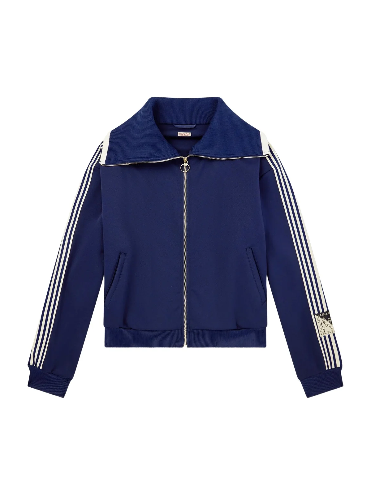 Striped Jersey Track Jacket - Men