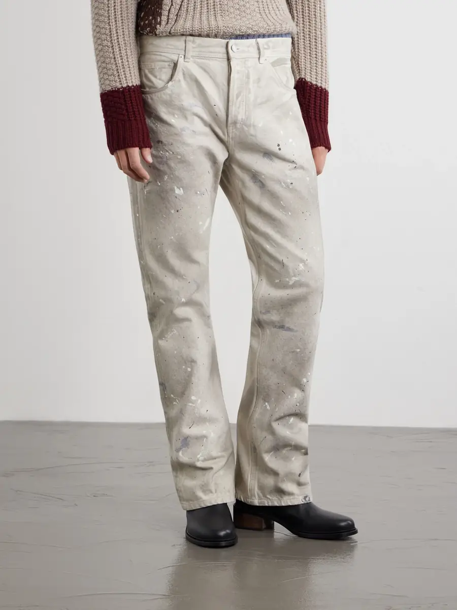 Enfants Riches Déprimés Flared Paint-Splattered Jeans - Men | Thumbnail 3