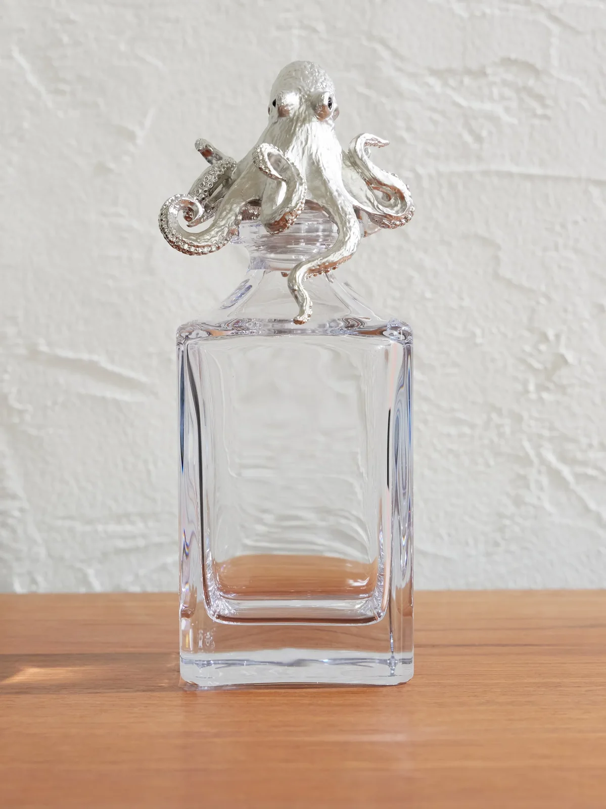 DEAKIN & FRANCIS Octopus Silver-Tone and Crystal Decanter - Men