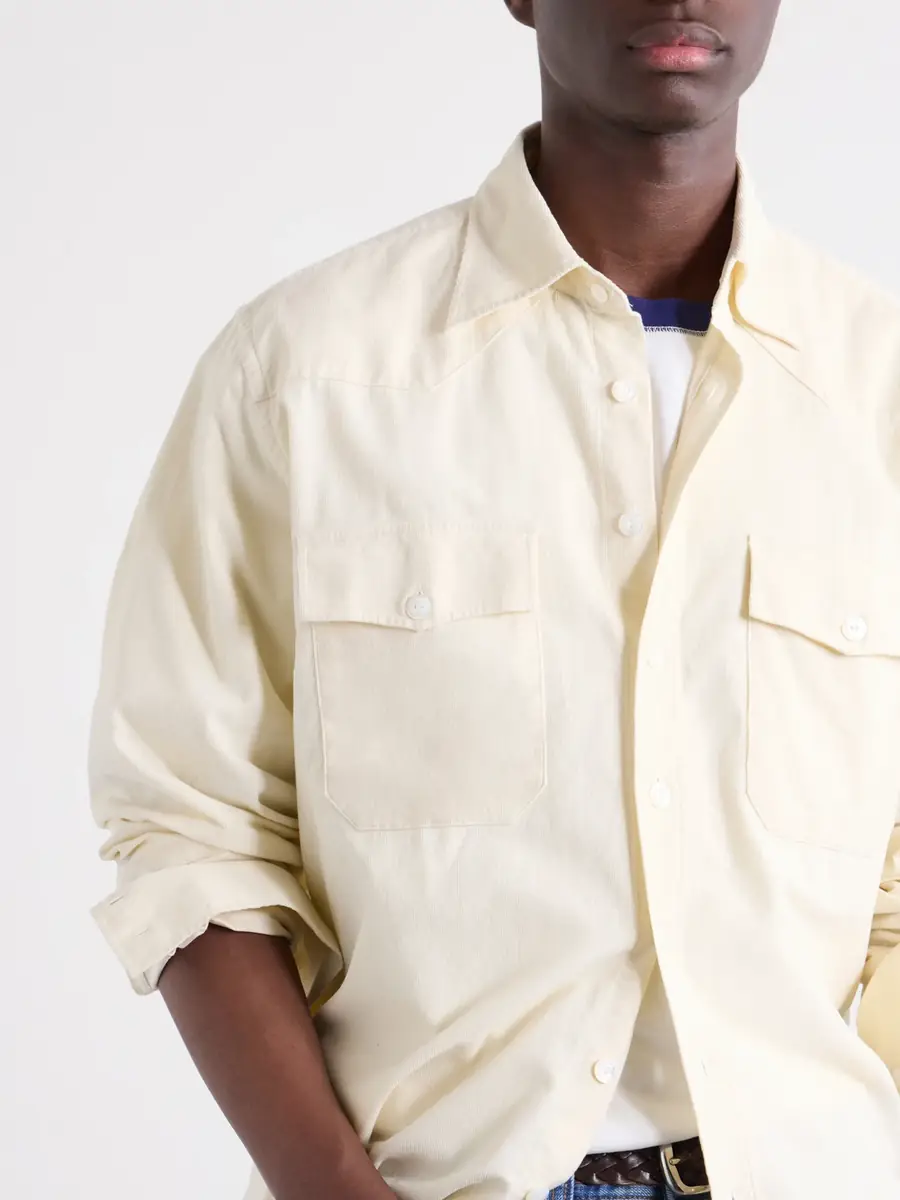 Drake's Cotton-Corduroy Shirt - Men | Thumbnail 5