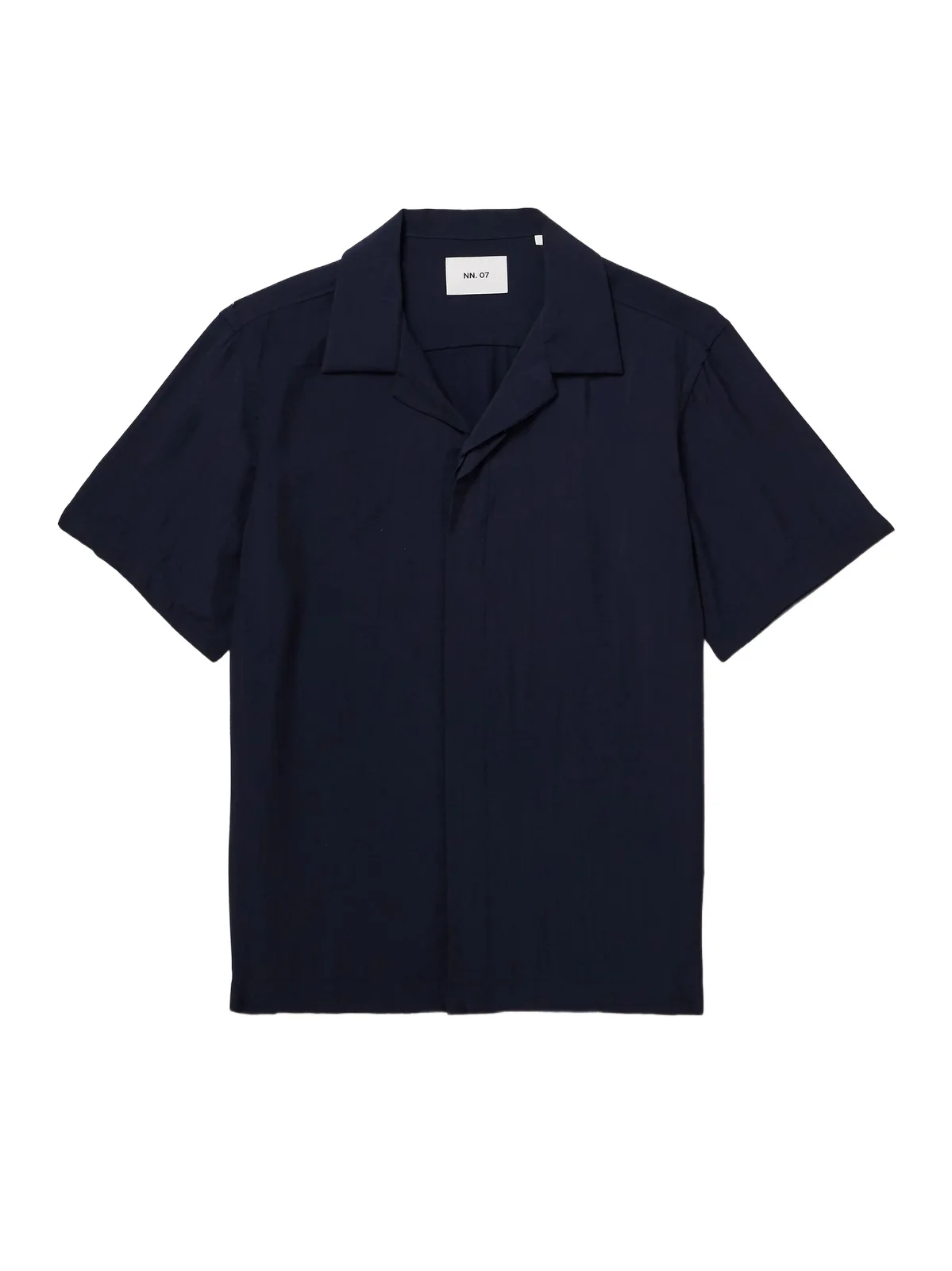 Hank 5971 Camp-Collar TENCEL™ Modal-Blend Seersucker Shirt - Men Hank 5971 Camp-Collar TENCEL™ Modal-Blend Seersucker Shirt - Men