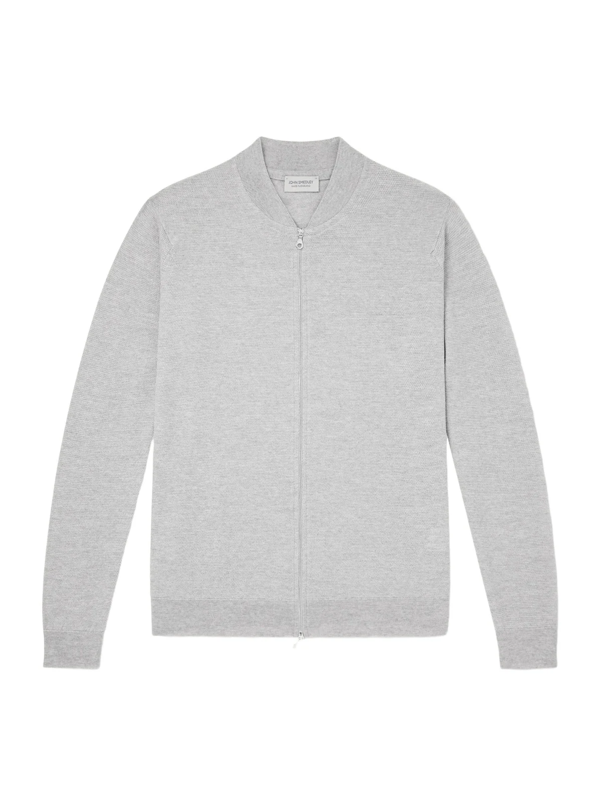 16.Singular Merino Wool Zip-Up Cardigan - Men