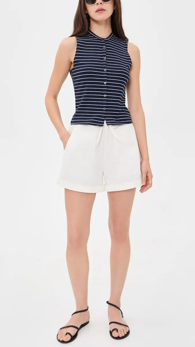Le Jean Mara Sateen Drawstring Shorts | Thumbnail 5 Le Jean Mara Sateen Drawstring Shorts | Thumbnail 5