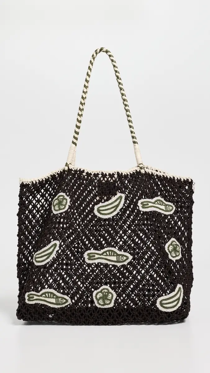 Clare V. Clare V. Lete Macrame Tote Bag | Thumbnail 2 Clare V. Clare V. Lete Macrame Tote Bag | Thumbnail 2