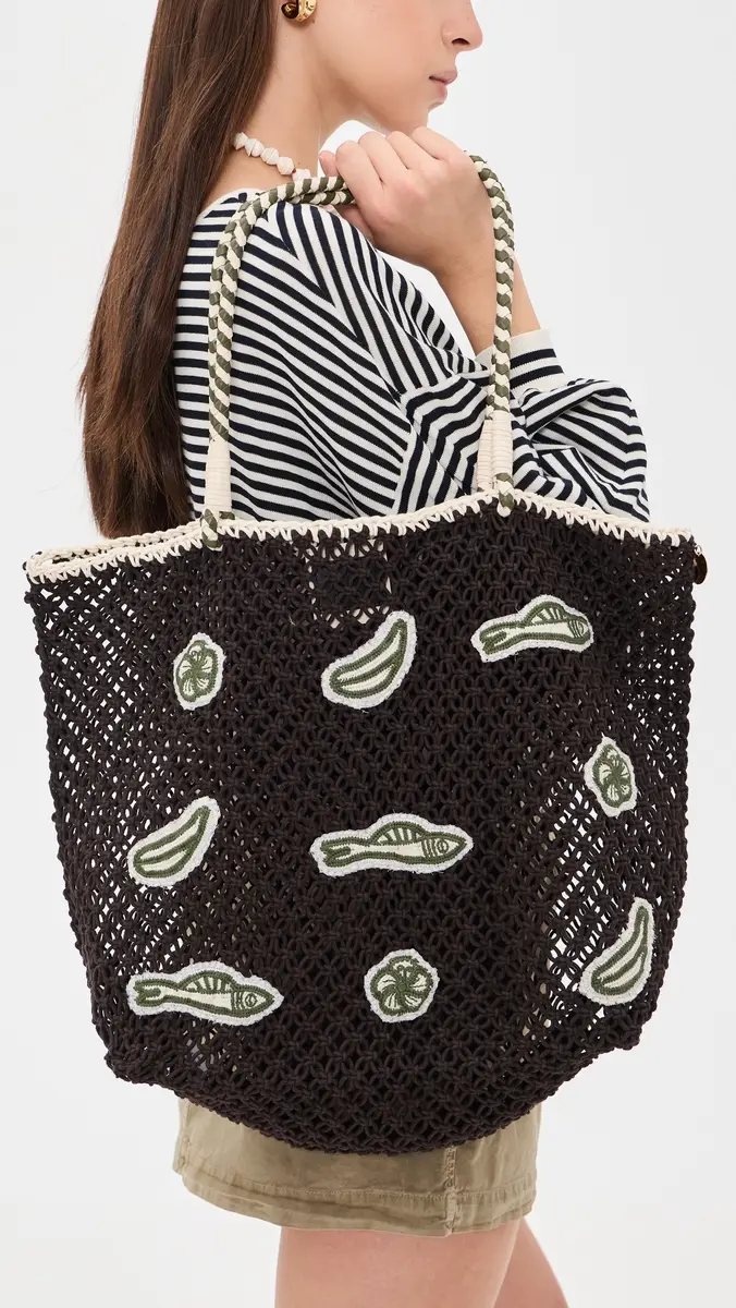 Clare V. Clare V. Lete Macrame Tote Bag | Thumbnail 3 Clare V. Clare V. Lete Macrame Tote Bag | Thumbnail 3
