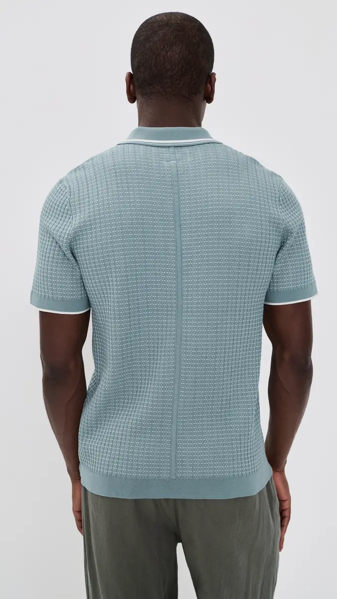 rag & bone Harvey Rib Polo | Thumbnail 3 rag & bone Harvey Rib Polo | Thumbnail 3