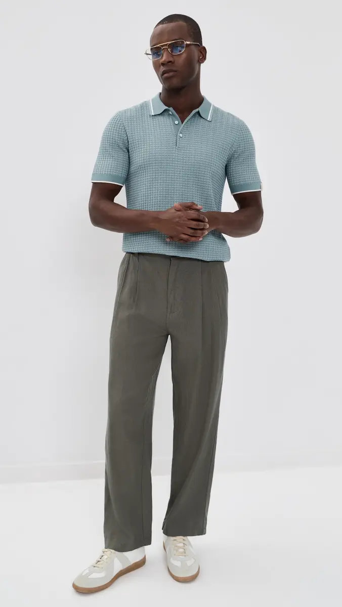 rag & bone Harvey Rib Polo | Thumbnail 5 rag & bone Harvey Rib Polo | Thumbnail 5