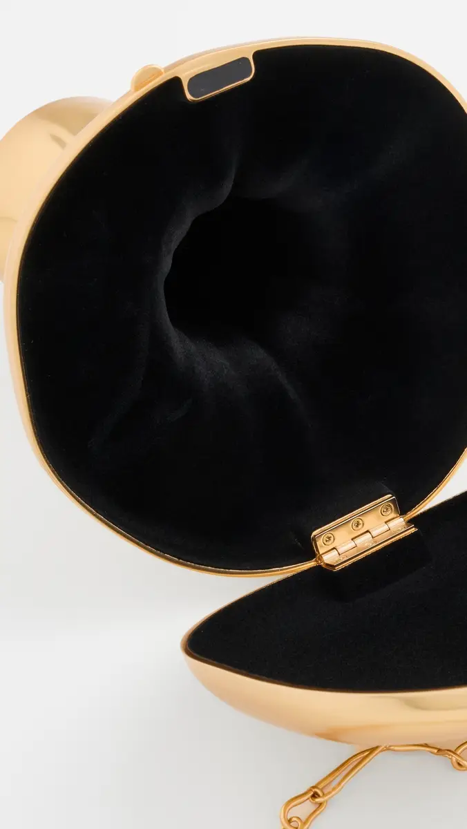 Cult Gaia Fungo Clutch Brushed Brass One Size | Thumbnail 6 Cult Gaia Fungo Clutch Brushed Brass One Size | Thumbnail 6