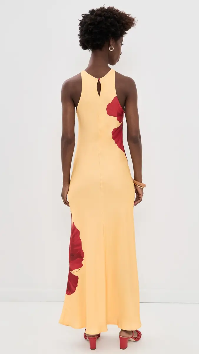 Farm Rio Poppy Flowers Maxi Dress | Thumbnail 3