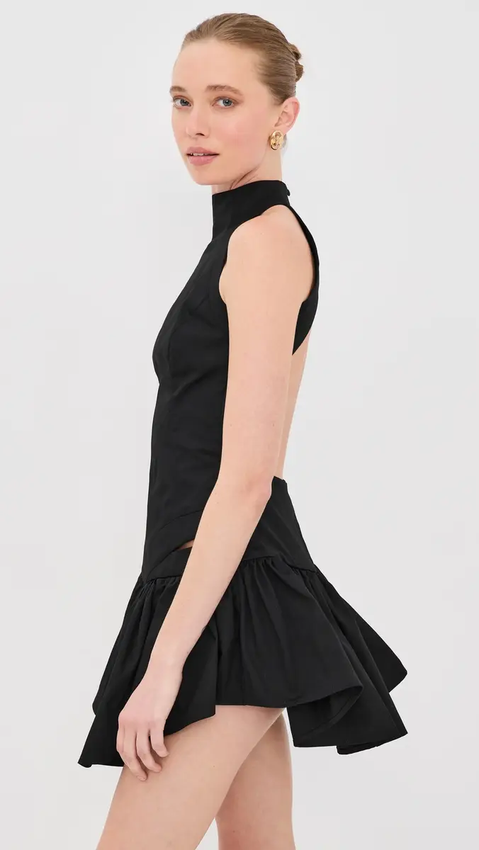 Tolu Coker High Neck Backless Mini Dress | Thumbnail 4 Tolu Coker High Neck Backless Mini Dress | Thumbnail 4
