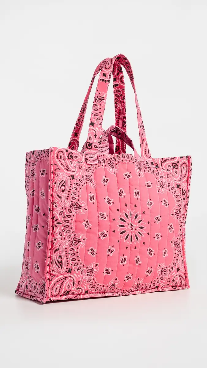 CALL IT BY YOUR NAME Quilted Maxi Cabas Tote Bag | Thumbnail 4 CALL IT BY YOUR NAME Quilted Maxi Cabas Tote Bag | Thumbnail 4