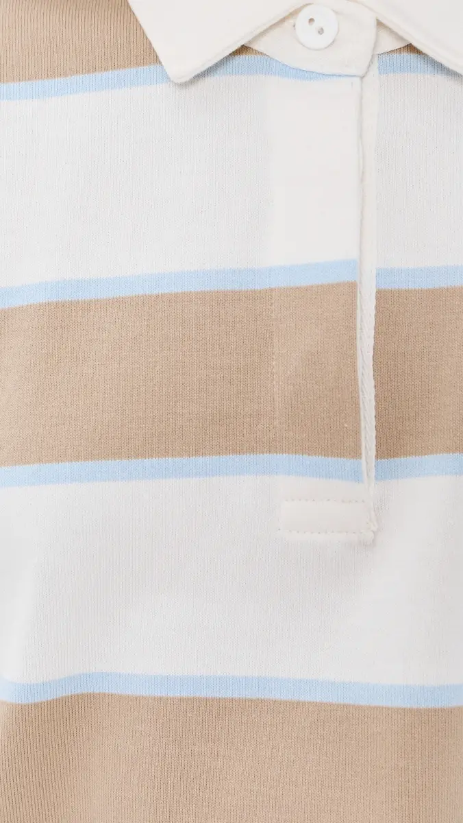 Rowing Blazers Cropped Striped Rugby | Thumbnail 6 Rowing Blazers Cropped Striped Rugby | Thumbnail 6