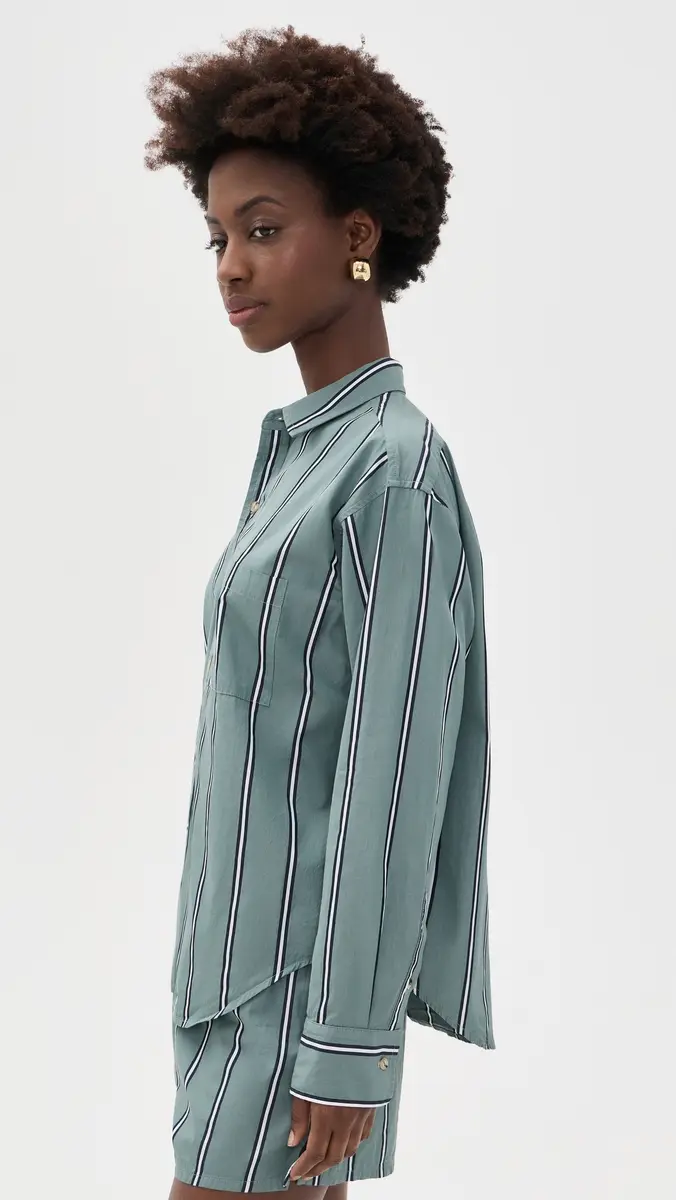 DONNI. DONNI. The Pop Stripe Shirt | Thumbnail 4 DONNI. DONNI. The Pop Stripe Shirt | Thumbnail 4