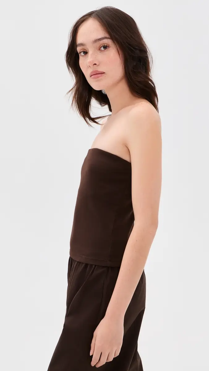 DONNI. DONNI. The Baby Rib Tube Top | Thumbnail 4 DONNI. DONNI. The Baby Rib Tube Top | Thumbnail 4