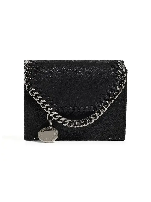 Falabella Faux Shaggy Deer Trifold Wallet