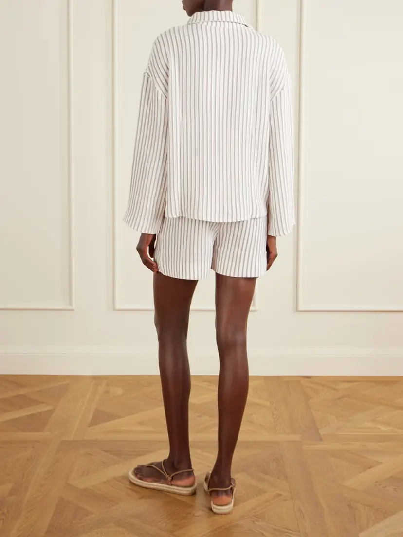 Tove Striped Seersucker Shirt | Thumbnail 4 Tove Striped Seersucker Shirt | Thumbnail 4