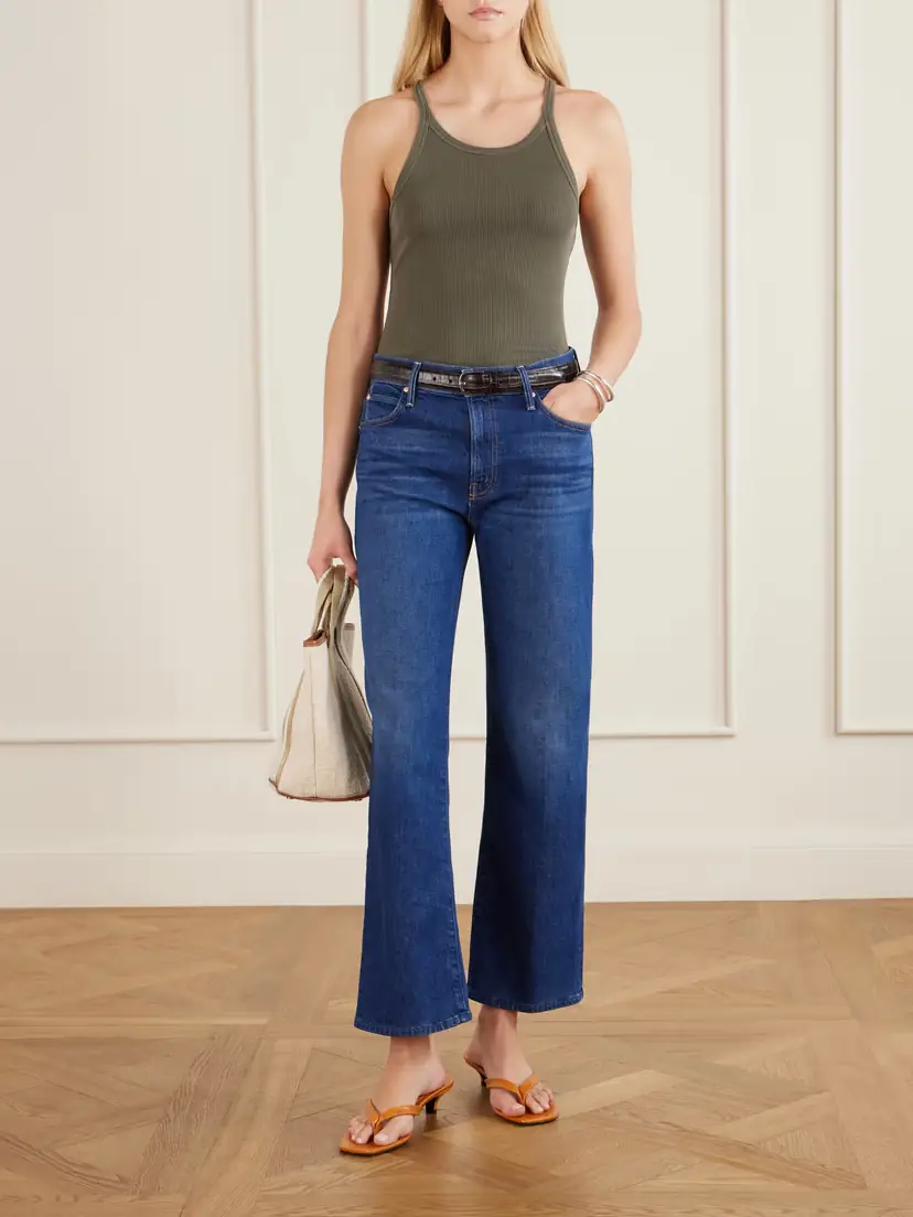 Mother Lil Kick It High-rise Straight-leg Jeans | Thumbnail 2