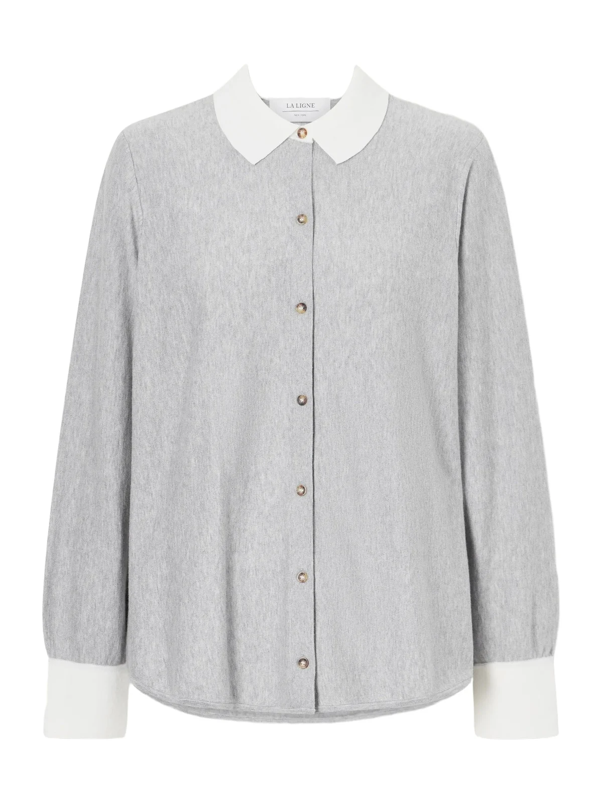 Knitted Cotton-blend Shirt Knitted Cotton-blend Shirt